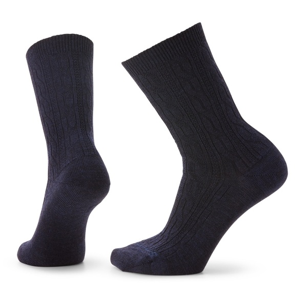 - New Smartwool Women's Everyday Cable Crew Socks - Picture 3 of 3